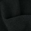 Tissu drap de laine chiné haute couture - gris anthracite x 10 cm