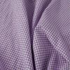 Tissu coton vichy petits carreaux - violet x 10 cm