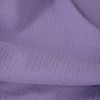 Tissu double gaze bio - lilasx 10 cm