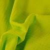 Tissu double gaze bio - jaune fluo x 10 cm
