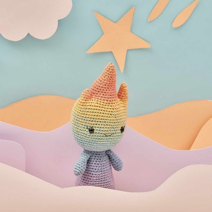 Kit crochet amigurumi Ricorumi - Flame-Head