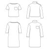 Tee-shirt ou robe marinière Quiberon Kids - Ikatee