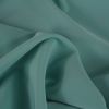 Tissu crêpe stretch polyester uni - vert d'eau x 10 cm