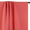 Tissu viscose lin - corail x 10 cm
