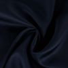 Tissu twill de soie uni haute couture - bleu marine x 10 cm