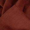 Tissu velours côtelé - terracotta x 10 cm