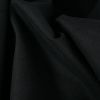 Tissu denim stretch haute couture - noir x 10 cm