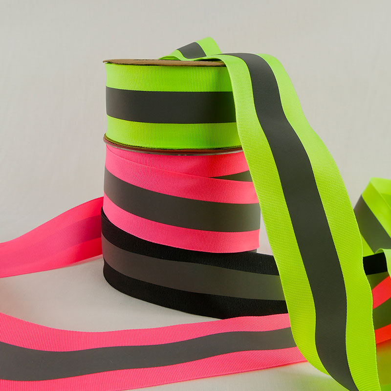 Ruban Réfléchissant à Coudre 10m - Tissu Polyester Haute Visibilité Pour Vêtements, Sacs, Sécurité