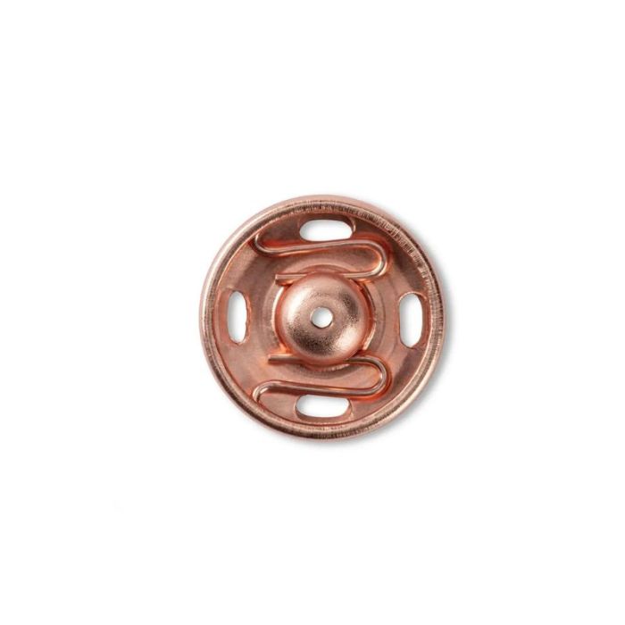 Boutons pression métal 15 mm Prym or rose