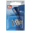 Agrafes et barettes Prym 20 mm Argent
