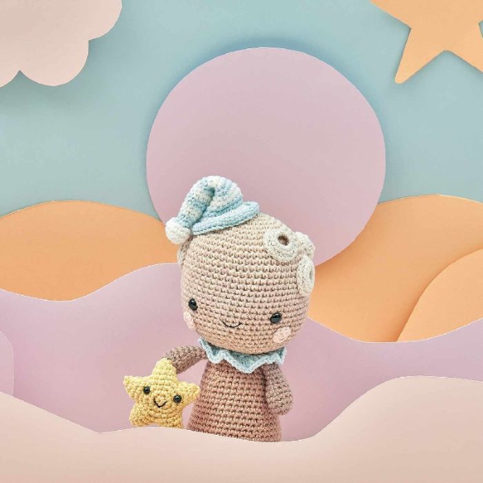 Kit crochet amigurumi Ricorumi - Moon-Head