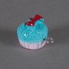Breloque cupcake noeud chic x1