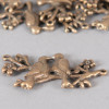 Breloque oiseau 48mm bronze x1