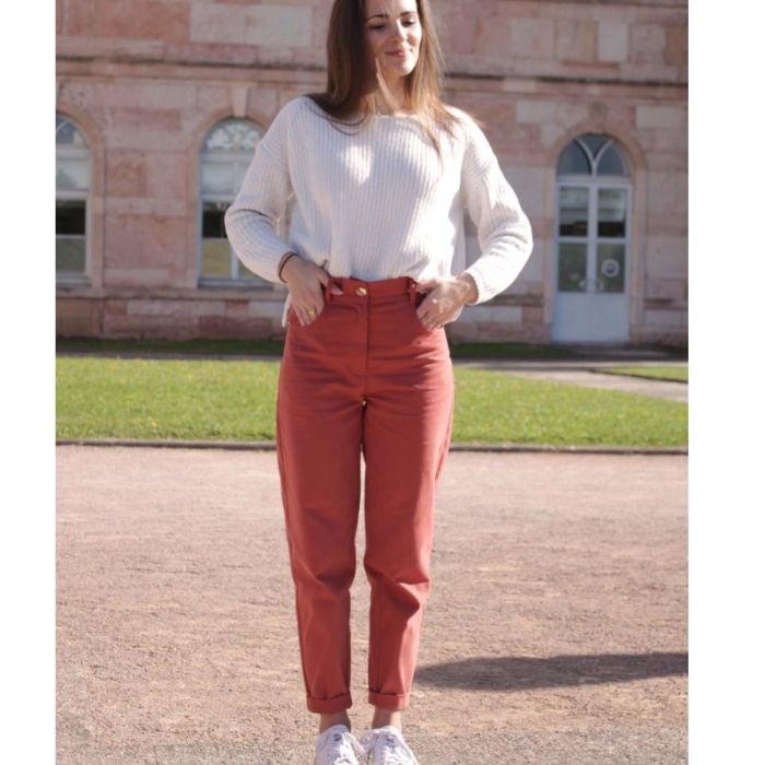 Jade - Patron Pantalon femme - Cha'coud