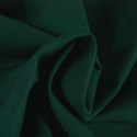 Tissu coton demi-natté canvas uni - vert canard x 10 cm