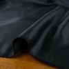 Tissu doublure satin pongé de luxe - gris anthracite x 10 cm