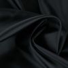 Tissu doublure satin pongé de luxe - gris anthracite x 10 cm