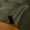 Tissu doublure satin pongé de luxe - kaki x 10 cm