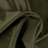 Tissu doublure satin pongé de luxe - kaki x 10 cm