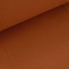 Bord-côte tubulaire uni oeko-tex - orange foncé x 10 cm