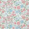 Tissu Liberty of London Annabella - bleu x 10 cm