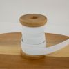 Élastique plat maille blanc x 10 cm