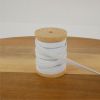 Élastique plat maille blanc x 10 cm