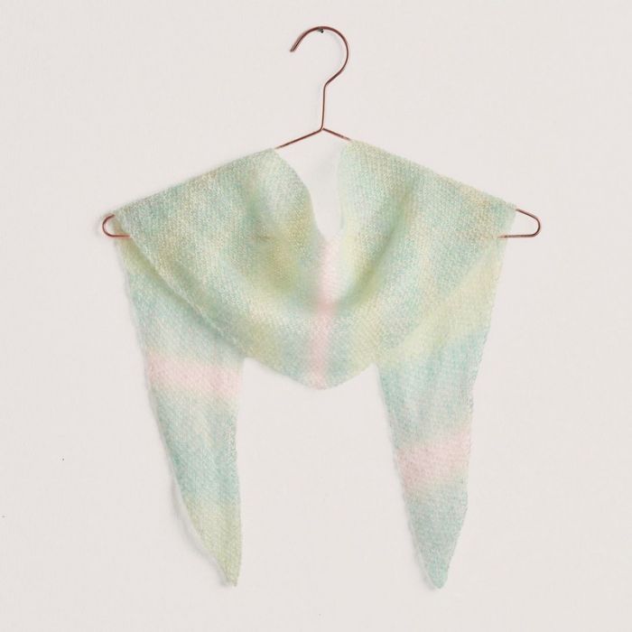 Kit tricot mini châle modèle 15 Lovewool 20 - Rico design