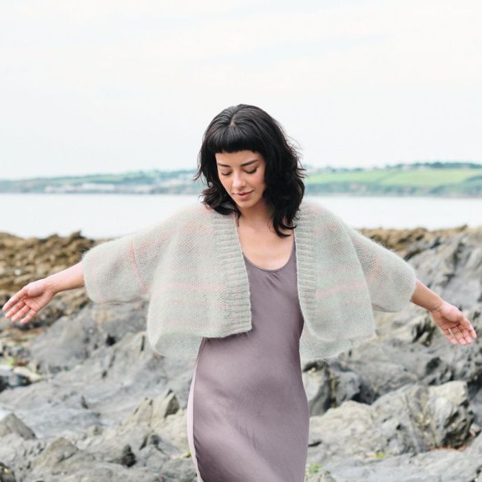 Kit tricot veste kimono modèle 22 Lovewool 20 - Rico design