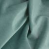 Tissu velours ras - vert sauge x 10 cm