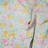 Tissu jersey fin fleurs pastel - écru x 10 cm