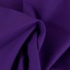 Tissu coton demi-natté canvas uni - violet x 10 cm