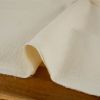 Tissu double gaze pailletée - écru x 10 cm