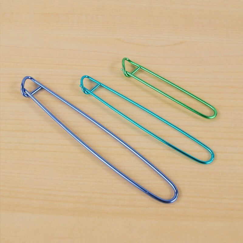 12 Arrête-mailles à Tricoter En Aluminium - 6 Tailles Différentes - Pour Maintenir Les Mailles - Pratique Pour Tricot, Crochet, Couture