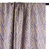 Tissu coton viscose fin végétal - bleu lavande x 10 cm