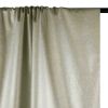 Tissu viscose lin lamé - argent x 10 cm