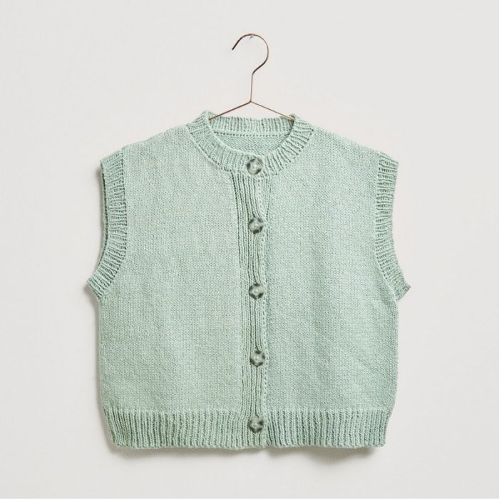 Kit tricot gilet modèle 15 Made by me 20 - Rico design