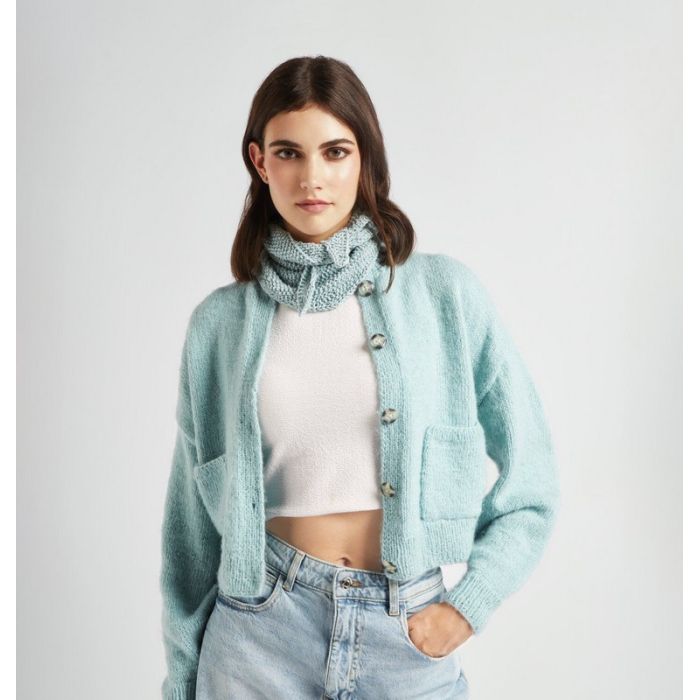 Kit tricot gilet modèle 08 Made by me 20 - Rico design