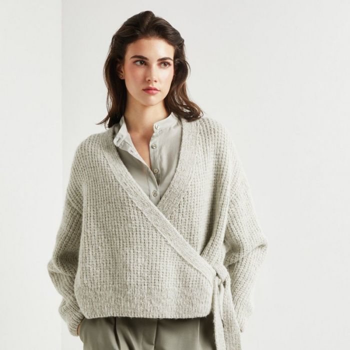 Kit tricot cache-coeur modèle 32 Made by me 20 - Rico design