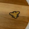 Ecusson thermocollant abeille - doré