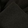 Tissu drap de laine chiné doré haute couture - noir x 10 cm