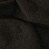 Tissu drap de laine chiné doré haute couture - noir x 10 cm