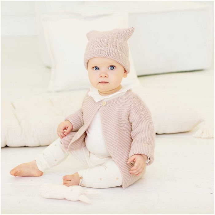 Kit tricot gilet bébé modèle 16 Rico Baby 041 - Rico design
