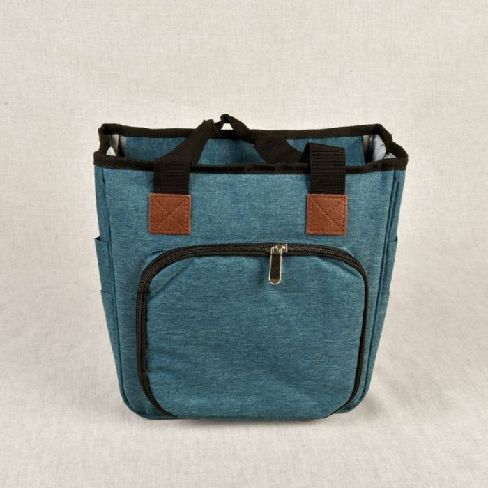 Sac à tricot ou crochet 26 x 23 cm