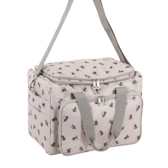 Sac de rangement pour tricot et crochet - abeilles