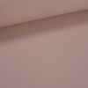 Bord-côte tubulaire uni - rose clair x 10 cm