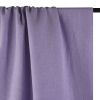 Tissu lin lavé uni - violet lilas x 10 cm