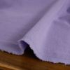 Tissu lin lavé uni - violet lilas x 10 cm