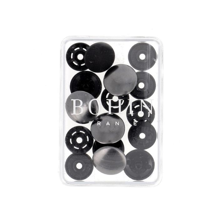 Boutons pression magiques plastique 13 mm - Bohin