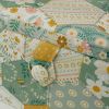 Boite à couture en tissu - abeilles patchwork